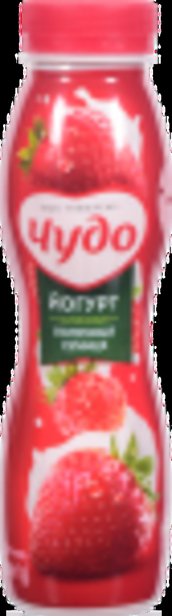 Йогурт Чудо 260 г 2,5% пл. полуниця-суниця