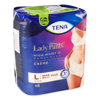 Труси урологічні Tena Lady Pants Plus Creme L 8шт