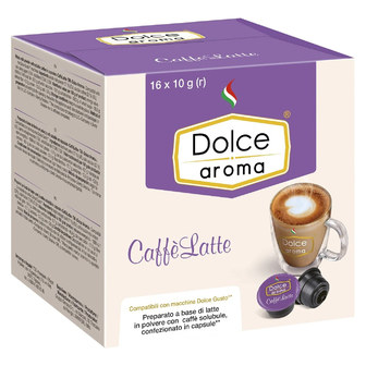 Кава в капсулах Dolce Aroma CaffèLatte 16шт