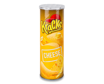 Чипси Kracks картопляні зі смаком сиру, 160г