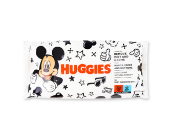 Серветки вологі Huggies Mickey Mouse дитячі, 56шт