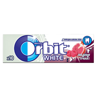 Гумка жувальна Orbit White малина-гранат 14г