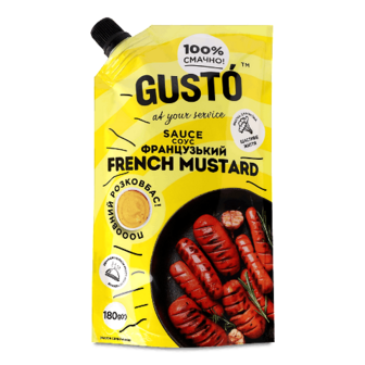 Соус Gusto French Mustand 180г