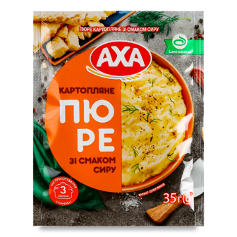 Пюре картопляне швидкого приготування AXA зі смаком сиру 35г