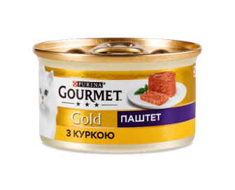 Корм Gourmet Gold курка, 85г