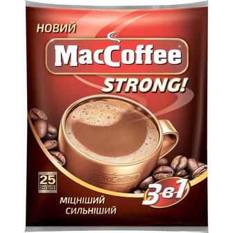 Напій кавовий MacCoffee Strong 3в1 16г