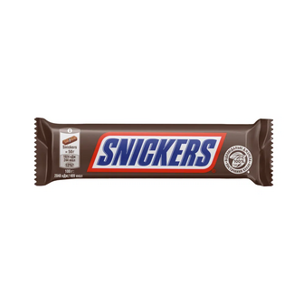 Батончик Snickers з арахісом у молочному шоколаді