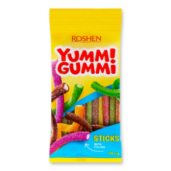Цукерки Roshen Yummi Gummi Sour Sticks