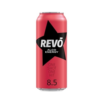Напій 0,5л Revo Cherry Аlco Energy алкогольний газований 8,5% 