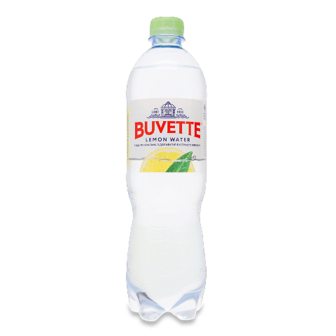 Вода мінеральна Buvette зі смаком лимону слабогазована 0,75л