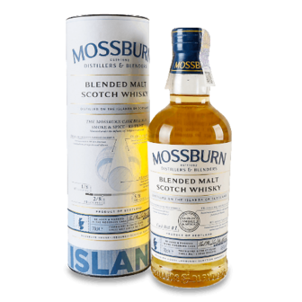 Віскі Mossburn Island Blended Malt Scotch Whisky 0,7л