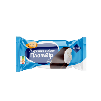 Морозиво ескімо пломбір «Премія»® 80г