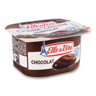 Крем-десерт Elle&Vire шоколадний 3,2% стакан 100г