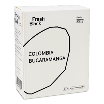 Кава Fresh Black Colombia Bucaramanga в дріпах 50г