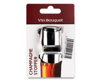 Пробка для шампанського Vin Bouquet сталева, шт