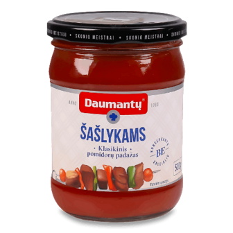Соус томатний Daumantu для шашлику 25% 500г