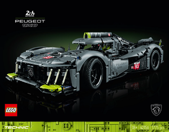 Конструктор LEGO Technic PEUGEOT 9X8 24H Le Mans Hybrid (42156)