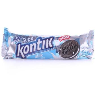 Печиво Konti Super Kontik зі смаком молока 76г