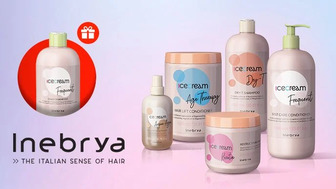 Купуй засоби для догляду за волоссям Inebrya на суму від 800 грн та отримуй подарунок*!
