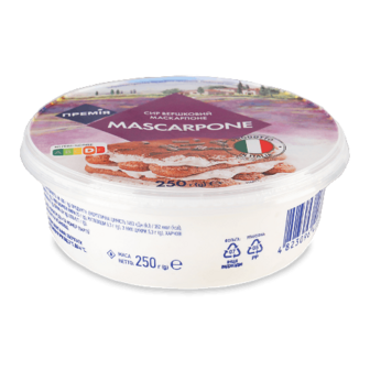 Сир «Премія»® Маскарпоне з коров'ячого молока 250г
