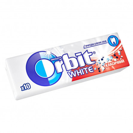 Жевательная резинка Orbit White классический с мятным вкусом 14г slide 1