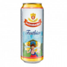 Пиво Perlenbacher Festbier світле з/б 5,5% 0,5л mini slide 1