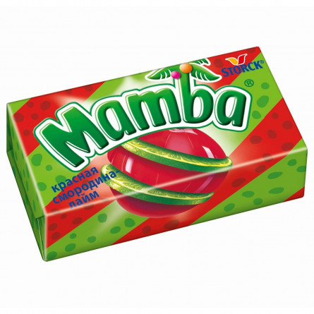 Конфеты жевательные Mamba 2в1 26,5г