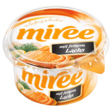 Сыр Miree сливочный с лососем 66% 150г mini slide 1