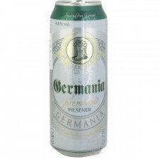 Пиво Germania Pilsener Premium 4.8% з/б 0,5л mini slide 1
