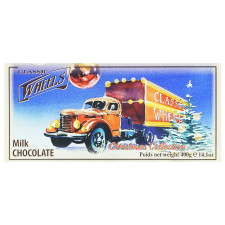 Шоколад Classic Wheels Christmas Collection молочний 400г mini slide 1