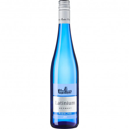 Вино Latinium Рислинг белое полусладкое 9,5% 0,75л slide 1
