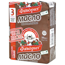 Масло шоколадне Фаворит 65% 200г mini slide 1