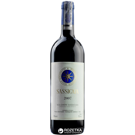 Вино Tenuta San Guido Bolgheri Sassicaia червоне сухе 0.75 л 13.5% slide 1
