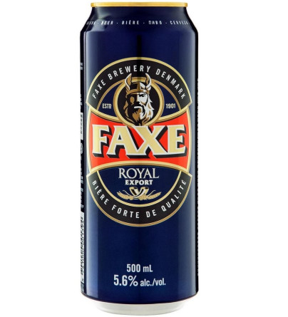 Пиво Faxe Royal Export світле 5,6% 0,5л