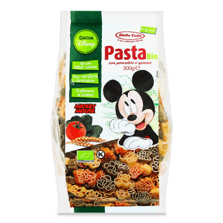 Паста Disney «Міккі та компанія» томат-шпинат органічна