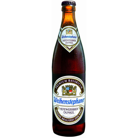 Пиво Weihenstephaner Hefeweissbier Dunkel темне 5,3% 0,5л