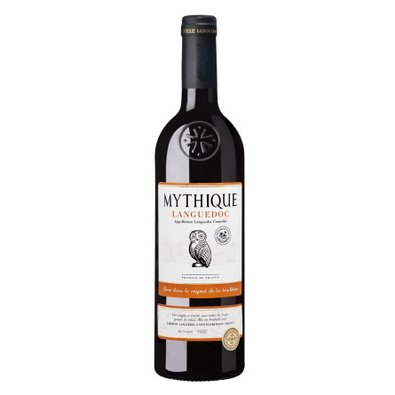 Вино Mythique Red Languedoc червоне сухе 13.5% 0,75л