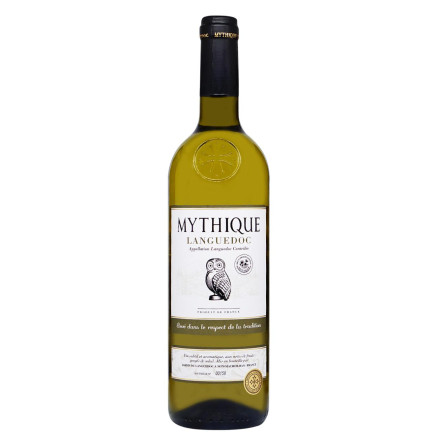 Вино Mythique White Languedoc біле сухе 12.5% 0,75л
