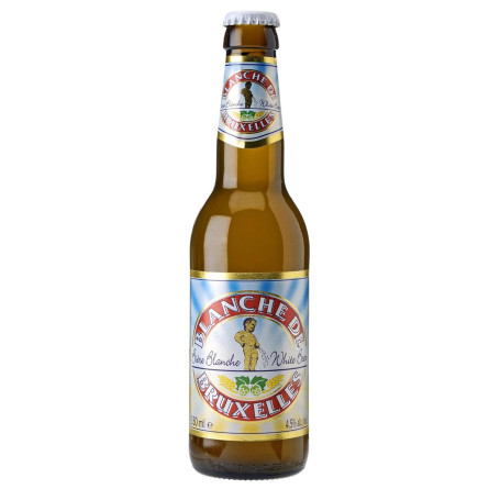 Пиво Blanche de Bruxelles светлое 4,5% 0,33л
