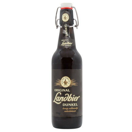 Пиво Landbier Original Dunkel Баварське темне 5,3% 0,5л