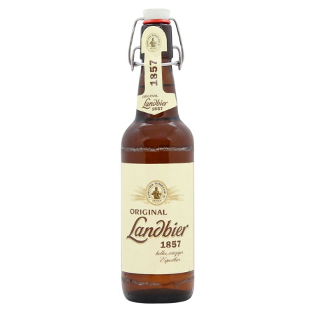 Пиво Bayreuther Landbier Original 1857 Баварское светлое 5.3% 0,5л