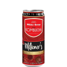 Напиток Комбуча Милионер'с, Микки Брю / Millioner's, Mikki Brew, Volynski Browar, ж/б, 0.33л mini slide 1