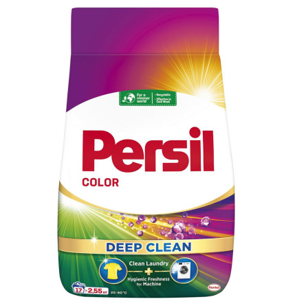 Пральний порошок Persil Deep Clean Color автомат 2,55кг