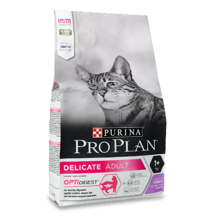 Корм для котів ProPlan Delicate з індичкою slide 1