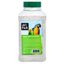 Пісок для птахів Avipar Sand з евкаліптом 2кг mini slide 1
