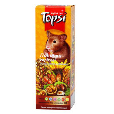 Палички Topsi горіхові для гризунів 100г mini slide 1