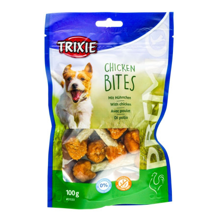 Ласощі Trixie Premio Chicken Bites для собак 100г slide 1