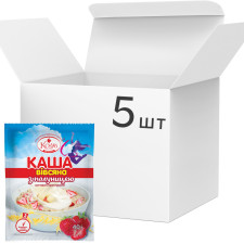 Упаковка каші Козуб Вівсяна з полуницею 40 г х 5 шт mini slide 1