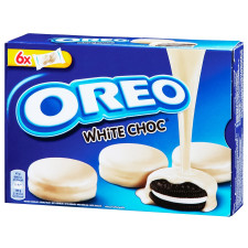 Печиво Oreo в білому шоколаді 246г mini slide 1