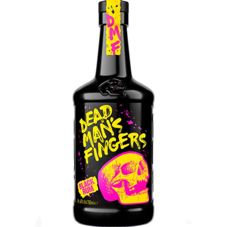 Ром Дед Менс Фингерс (ДМФ), Блэк / Dead Man’s Fingers (DMF), Black, 37.5%, 0.7л